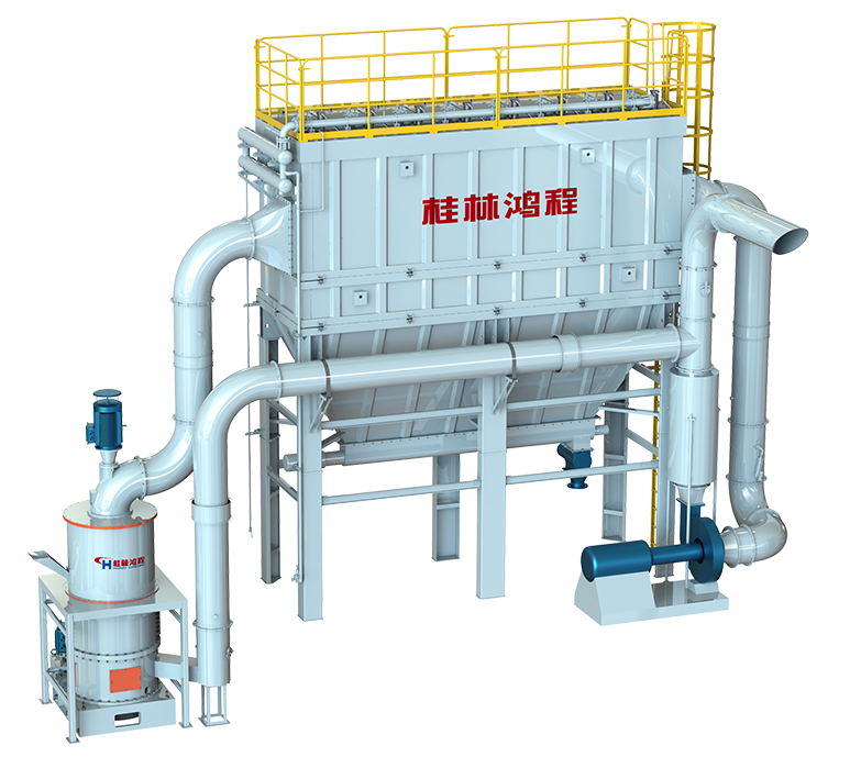 HCH超細環(huán)輥磨粉機生產線效果圖