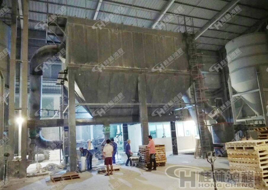 HCH1395超細滑石粉生產設備，滑石磨粉機，桂林鴻程環輥磨