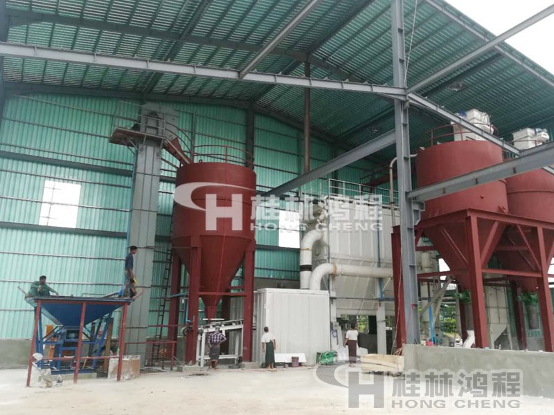 1250目方解石超細微粉磨機東南亞客戶訂購機械現(xiàn)場 1250目方解石超細微粉磨機HCH1395超細環(huán)輥磨東南亞客戶訂購機械現(xiàn)場