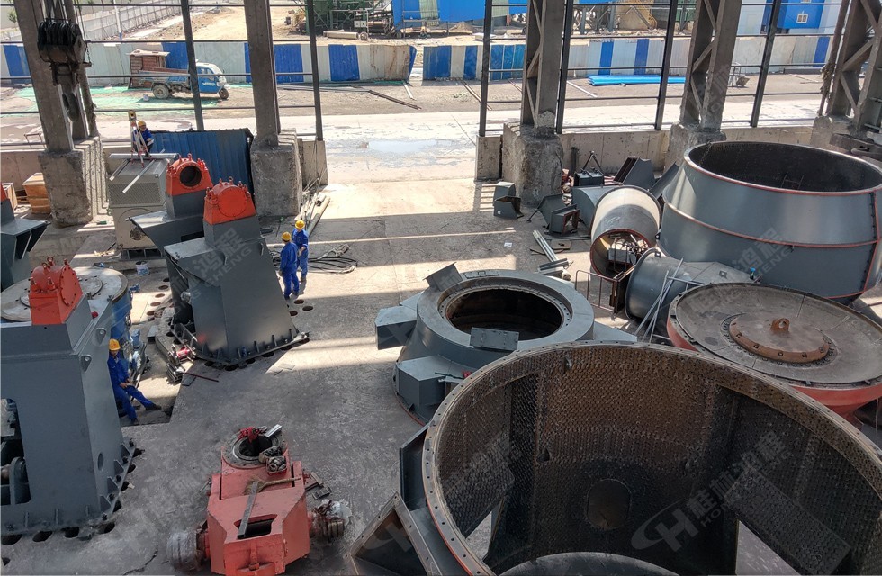 桂林鴻程立磨制粉設(shè)備總包項目安裝中 桂林鴻程立磨制粉設(shè)備總包項目安裝中